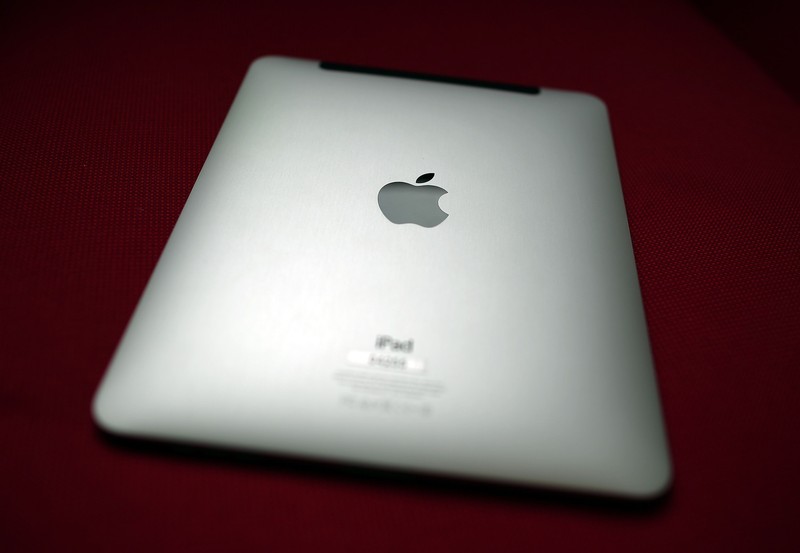 LONDON, ENGLAND - FEBRUARY 17:  In this photo illustration, a man holds an Apple ipad tablet on February 17, 2011 in London, England. Apple sold two million ipads in the first two months of their launch in 2010. Worldwide iPad sales are expected to amount to 20 million in 2012.  (Photo Illustration by Peter Macdiarmid/Getty Images)