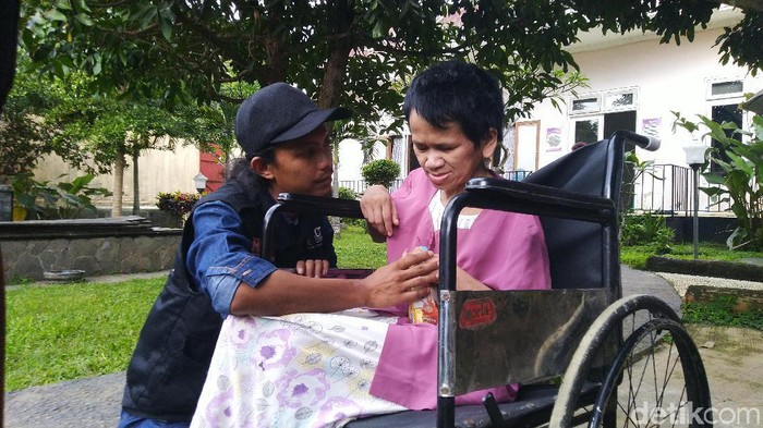 Sukiyah (50) di Rumah Pemulihan Efata, Semarang, Selasa (28/1/2020).