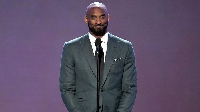 Kobe Bryant LOS ANGELES, CALIFORNIA - JULY 10: Kobe Bryant speaks onstage during The 2019 ESPYs at Microsoft Theater on July 10, 2019 in Los Angeles, California. (Photo by Kevin Winter/Getty Images)
