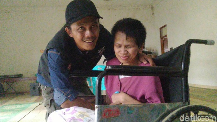 Sukiyah (50) di Rumah Pemulihan Efata, Semarang, Selasa (28/1/2020).