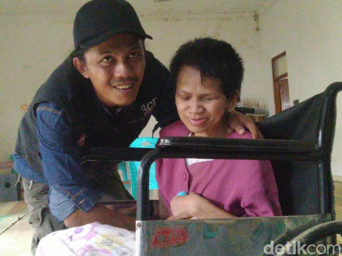 Sukiyah (50) di Rumah Pemulihan Efata, Semarang, Selasa (28/1/2020).