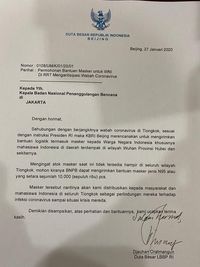 Surat Permohonan Bantuan Covid 19 - Guru Paud