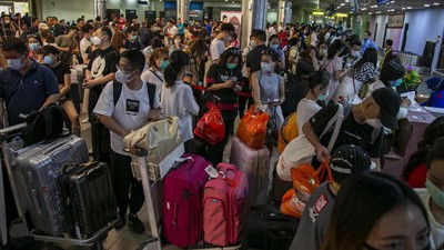 Ratusan Wisatawan China Dipulangkan dari Batam