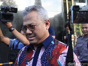 Ketua KPU Penuhi Panggilan KPK terkait Kasus Suap PAW DPR
