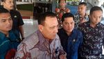 Momen Firli Bahuri Sambangi Kantor Erick Thohir