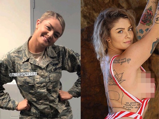 Aleen N. Johnson, mantan tentara Angkatan Udara telah mengatasi perjuangan kesehatan mental untuk menjadi model yang sukses. Setelah meninggalkan militer, ia menjadi bintang di Instagram. Foto: Instagram