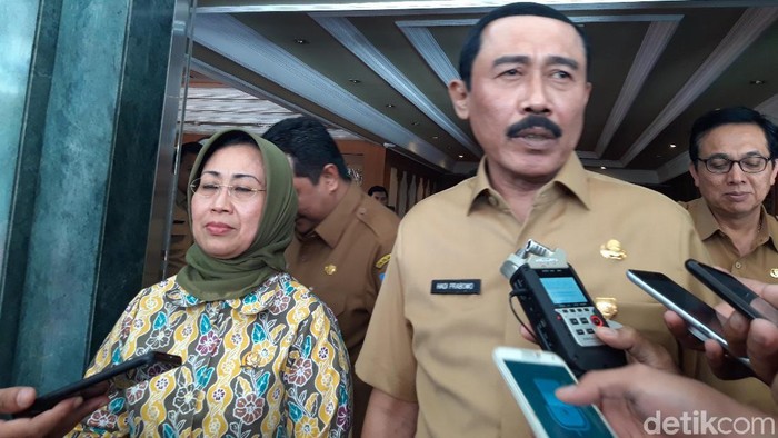 Ombudsman temui Kemendagri (Rahel Narda Chaterine/detikcom)