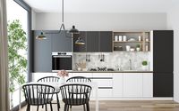 7 Kitchen Set Minimalis Bergaya Monokrom Hingga Scandinavian