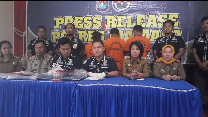 DOK. ISTIMEWA/ Rilis kasus pencabulan siswi SMP di Mamasa Sulbar
