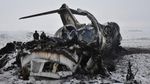 Potret Pesawat Jatuh dan Terbakar yang Diklaim Taliban Milik AS