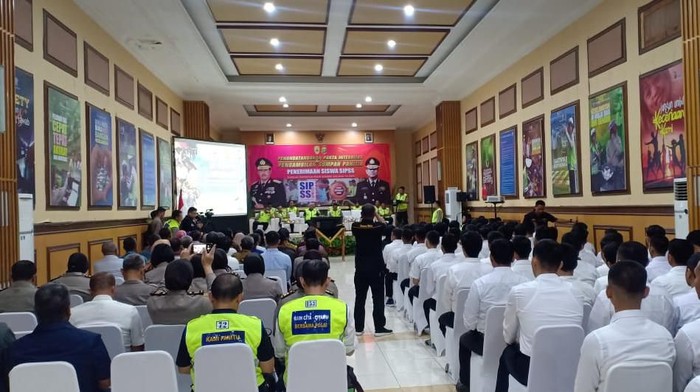 Penandatanganan Pakta Integritas Peserta Seleksi SIPSS Polda Metro Jaya