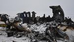 Potret Pesawat Jatuh dan Terbakar yang Diklaim Taliban Milik AS