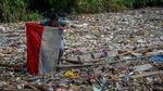Sungai Citepus di Kabupaten Bandung Darurat Sampah