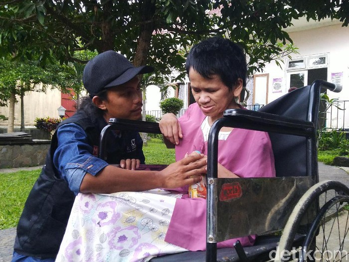 Sukiyah di Rumah Pemulihan, Kabupaten Semarang, Selasa (28/1/2020).