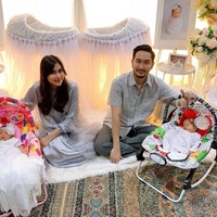 Dari pernikahan tersebut, mereka dikaruniai sepasang anak kembar. Zyan dan Zunaira lahir pada 3 Januari 2020. (Foto: Instagram/@syahnazs)