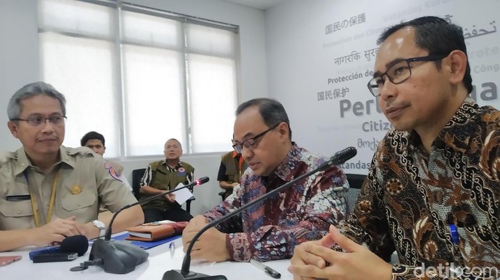 Kemlu beri bantuan uang ke mahasiswa di Wuhan China untuk beli logistik (Wilda Hayatun Nufus/detikcom)