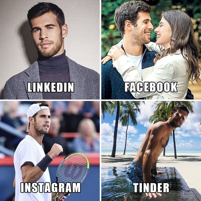 Karen juga aktif di media sosial. Di Instagram-nya yang memiliki 209 ribu pengikut, ia sering mengunggah foto kegiatannnya sebagai petenis profesional. Ia ternyata juga tidak ketinggalan euforia #dollypartonchallenge. (Foto: Instagram/@karenkhachanov)