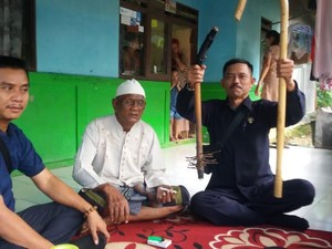 Kakek Buta Pengemis di Sentul Diimbau Tak Turun ke Jalan Lagi