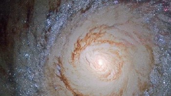 Ibu dari supernova. Messier 83, atau dikenal juga sebagai M83, terlihat aneh dalam beberapa hal. Galaksi ini memiliki nukleus ganda yang tampak aneh. M83 sendiri adalah supersight untuk supernova. Ledakan bintang yang indah ini sebenarnya jarang diamati. Namun para astronom telah melihat enam supernova di galaksi ini dan mendeteksi ada sisa-sisa 300 supernova di dalamnya. Foto: via Brainberries