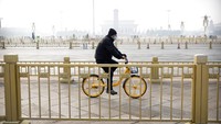 Beijing di China juga masuk dalam jajaran kota tersehat. Kota ini memiliki tingkat obesitas rendah yang didukung berbagai aktivitas outdoor yang dapat dilakukan di sana. Foto: AP Photo