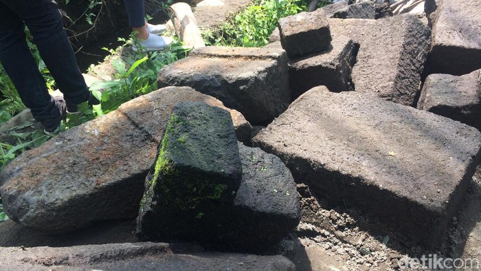 Bebatuan candi ditemukan di Widodomartani, Sleman
