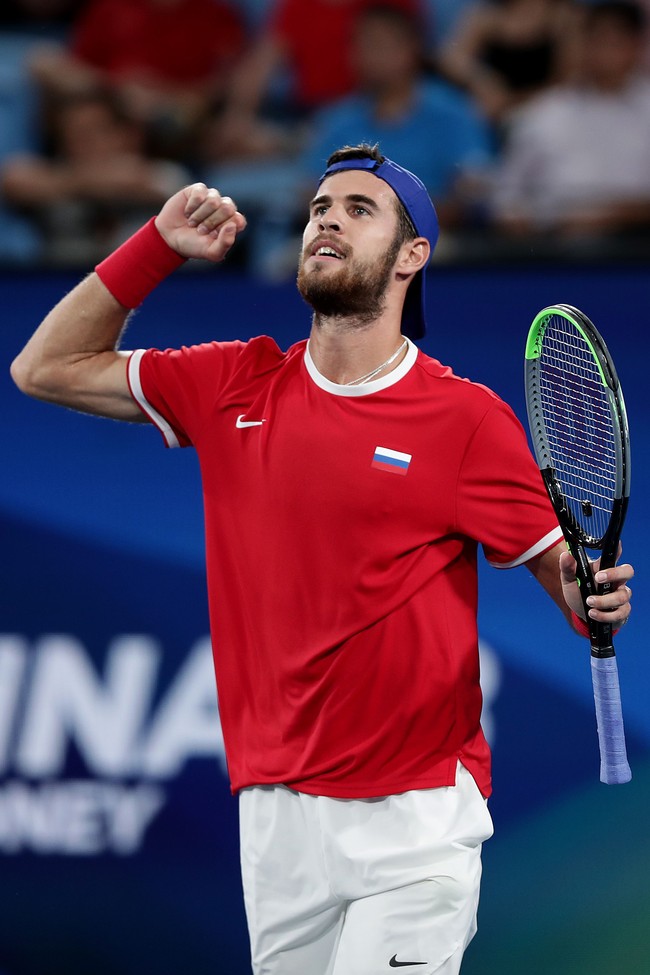 Seperti dikabarkan Daily Mail, kemiripan Karen dengan Liam sudah jadi perbincangan sejak beberapa tahun terakhir. Pada 2018, Karen sempat mengungkit kemiripan tersebut. Iya, saya si saudara keempat, kicau Karen di Twitter. (Foto: Mark Metcalfe/Getty Images)