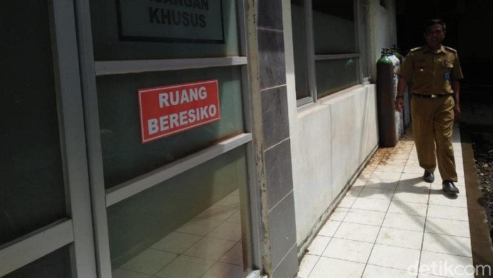 Ruang isolasi khusus pasien virus corona di RSUD Ciamis