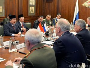 Prabowo Bertemu Menhan Rusia, Bahas Kerja Sama Pertahanan-Teknik Militer