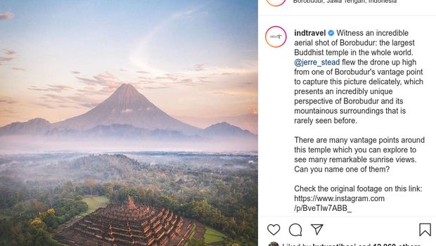 Candi Borobudur Foto Aneh