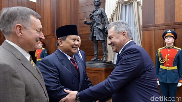 Prabowo ketemu menhan rusia