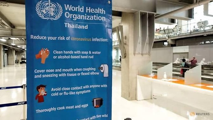 Pencegahan virus Corona di Thailand.