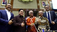 Erick pun mengucapkan terima kasih pada DPR RI lantaran pada rapat kali ini diberi kesempatan tertutup.