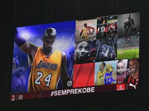 Penghormatan Khusus Buat Kobe Bryant di San Siro