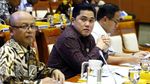 Erick Thohir Blak-blakan Soal Kasus Jiwasraya di Hadapan DPR