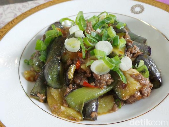 braised eggplant in szechuan style