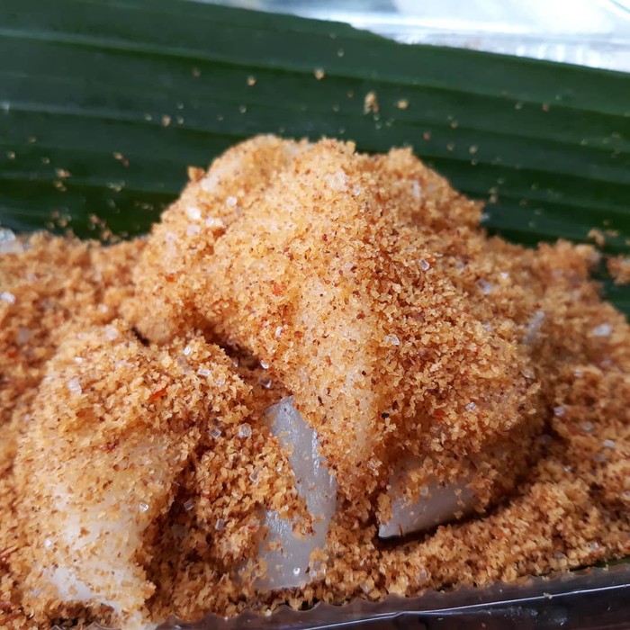 kue jojorong dan ketan bintul