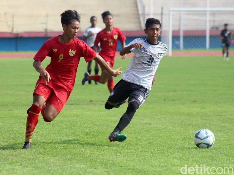 Timnas Indonesia U-16 Taklukkan Dua Tim Jatim di Laga Uji Coba