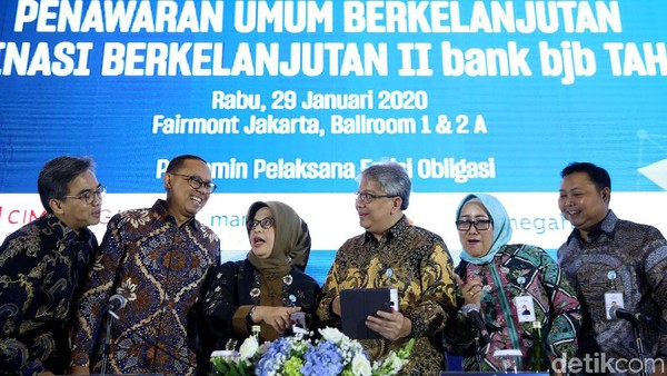 BJB Terbitkan PUB II Obligasi Subordinasi Rp 1 Triliun