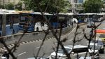 Jalan Veteran Ditutup, Bus TransJ Menumpuk di Halte Hayam Wuruk