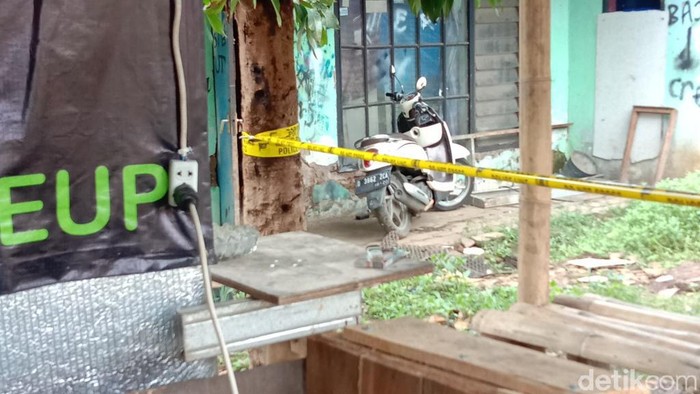 Lokasi penemuan motor Jonatan Doli warga Kabupaten Bandung yang dilaporkan hilang.