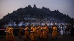 Foto: Megahnya Borobudur yang Lagi Viral akibat Gunung Lancip