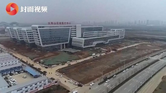 Rumah Sakit Virus Corona di China Rumah Sakit Virus Corona di China