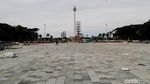 Melihat Lagi Proyek Revitalisasi Monas yang Dihentikan Sementara