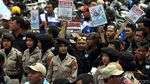 Buruh Ramai-ramai Geruduk Istana