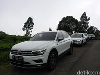 Uji Ketangguhan VW Tiguan Allspace di Jalur Berkelok Ciwidey