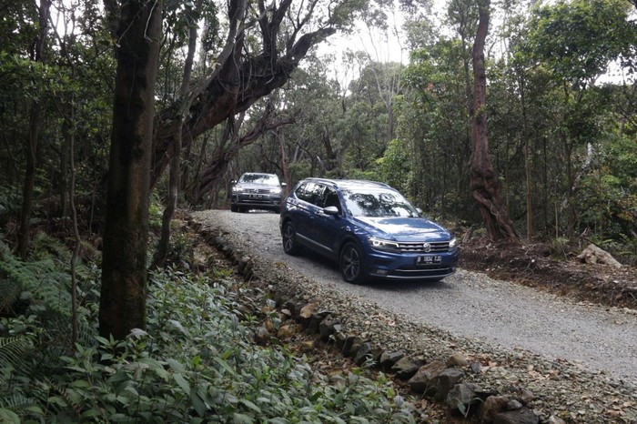 Test Drive VW Tiguan Allspace ke Bandung