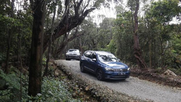 Test Drive VW Tiguan Allspace ke Bandung