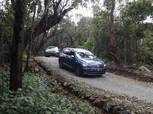 Uji Ketangguhan VW Tiguan Allspace, Penantang CR-V dari Jerman