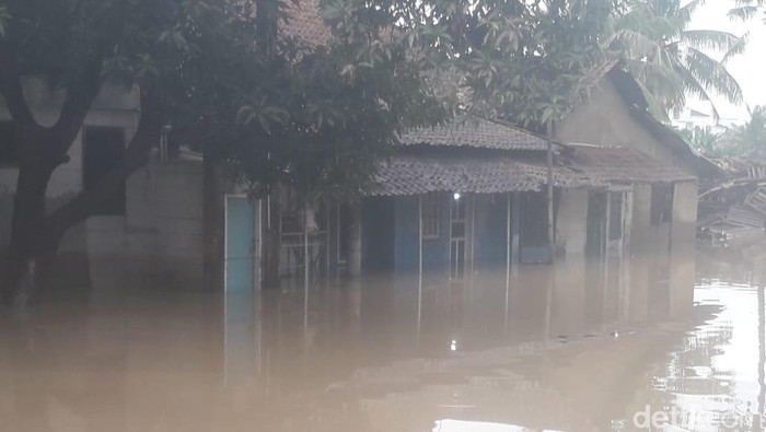 Banjir di Cilegon, Banten (Foto: M Iqbal/detikcom)