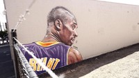 Mural itu diketahui dibuat oleh salah satu seniman jalanan Australia, Lushsux. Getty Images/Darrian Traynor.